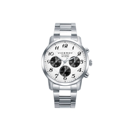 Reloj Viceroy mujer brazalete acero esfera blanca 41149-05