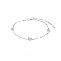 Pulsera Lotus Silver mujer plata moments corazón LP3586-2/1