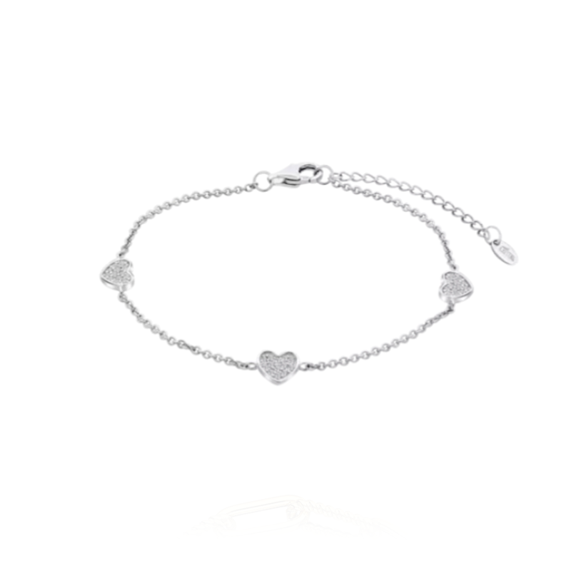 Pulsera Lotus Silver mujer plata moments corazón LP3586-2/1