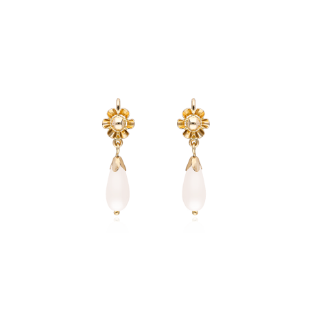 PENDIENTES "ROSARIO" ORO 18K