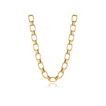 Collar Viceroy acero dorado IP Laura Escanes 75366C01012