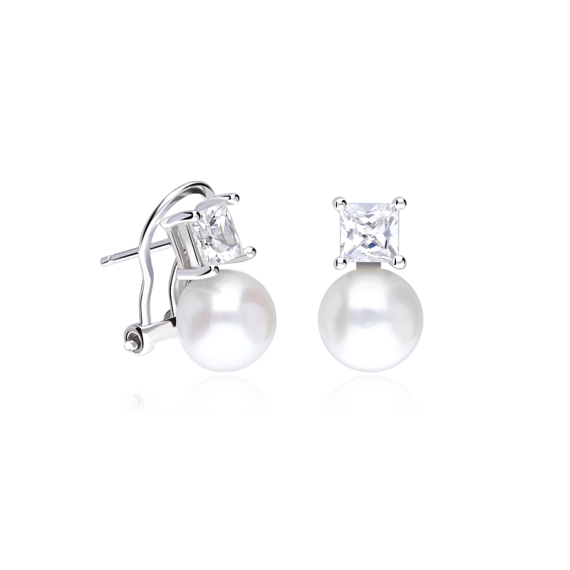 Pendientes Plata Primera Ley Perlas "Osterz"