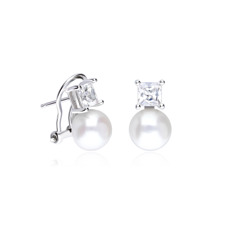 Pendientes Plata Primera Ley Perlas "Osterz"