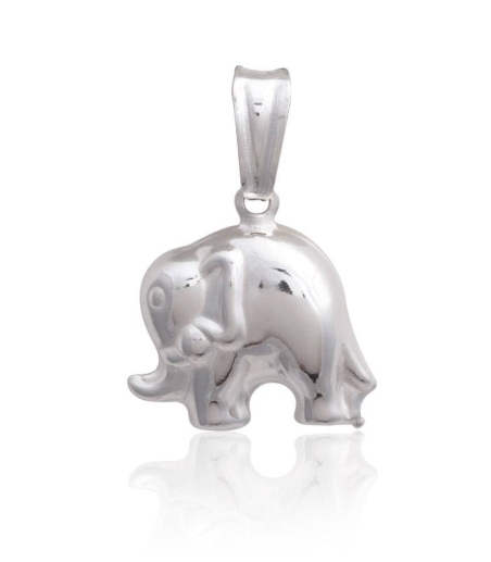 Colgante plata de ley Elefante