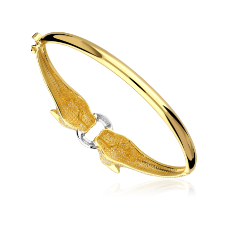 Pulsera Rígida Oro 18k "Panthère"