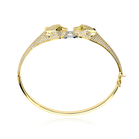 Pulsera Rígida Oro 18k "Panthère"