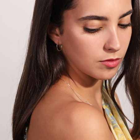 Aros Oro 18k 18mm "Zirav"
