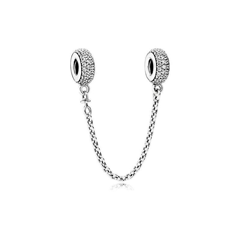 Charm Pandora cadena de seguridad circonitas 791736CZ-05