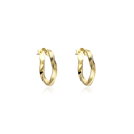 Aros Oro 18k 15mm "Emmeline"
