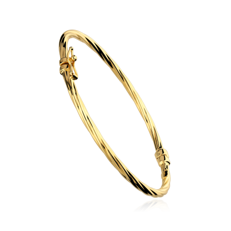 Pulsera Oro 18k rígida "Eva"