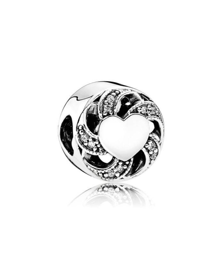 Charm Corazón Enlazado 791976CZ