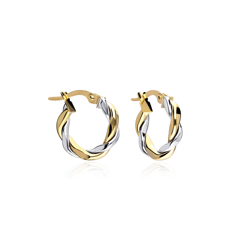Aros Oro 18k 15mm "Rosalind"