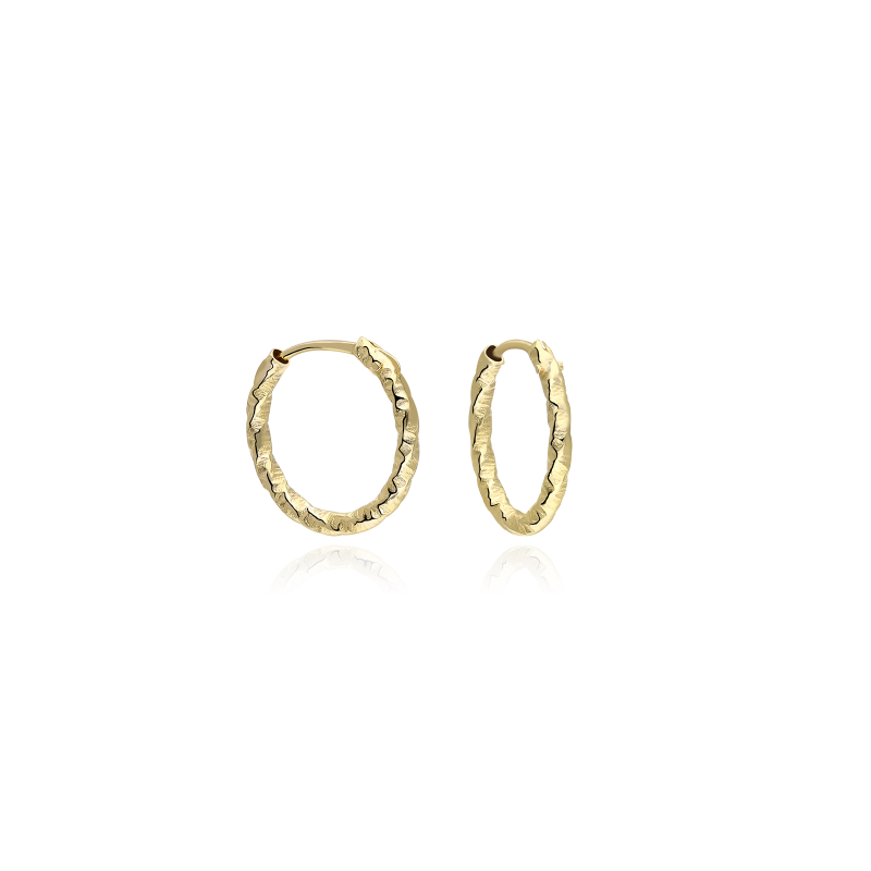 Pendientes Aro Oro 18k 11mm "Carlsbad"