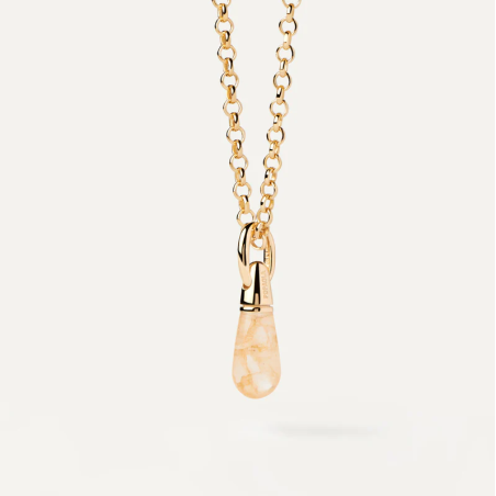 Colgante PdPaola Aventurina Amarilla Drop CO01-792-U
