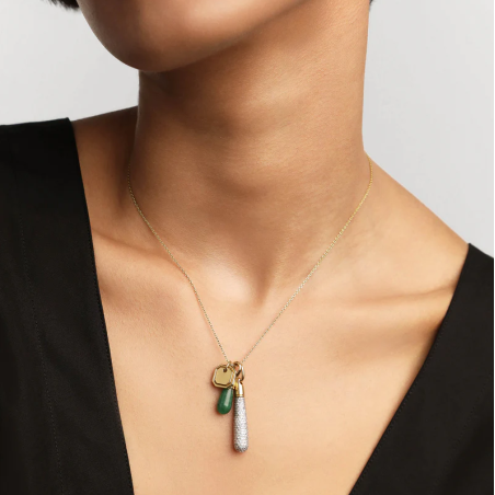 Colgante PdPaola Pavé Large Drop CO01-785-U
