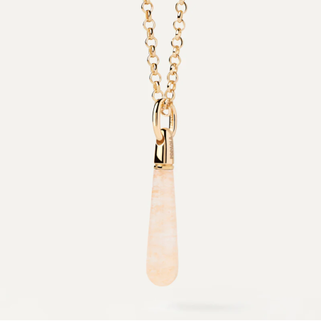 Colgante PdPaola Aventurina Amarilla Large Drop CO01-787-U