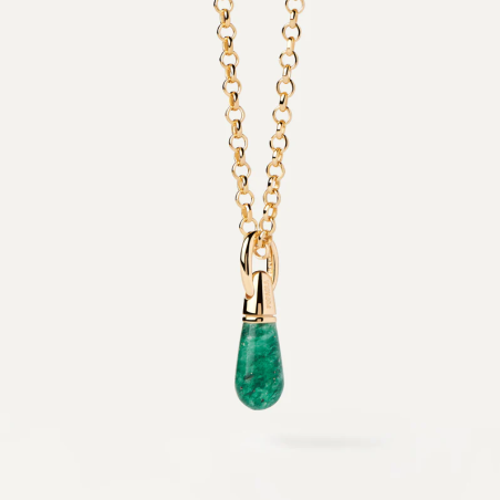 Colgante PdPaola Aventurina Verde Drop CO01-791-U