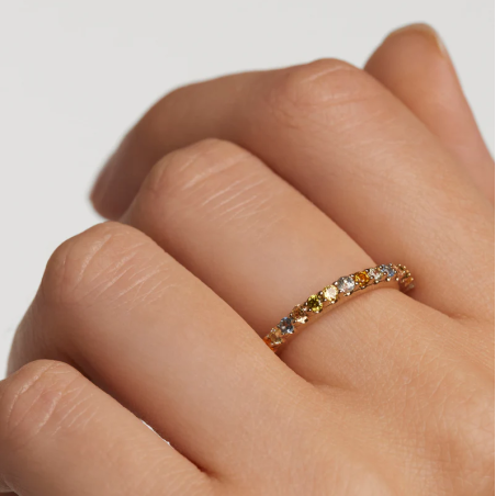Anillo Pdpaola Rainbow AN01-c07-18