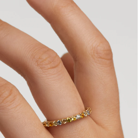 Anillo Pdpaola Rainbow AN01-c07-18
