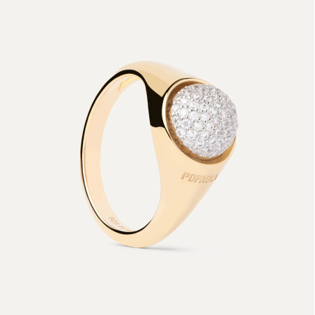 Anillo Pdpaola Pavé Moon AN01-c10-14