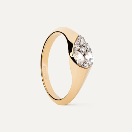 Anillo Pdpaola Sello Vanilla AN01-A51-14