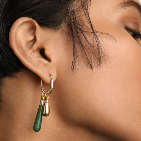 Colgante PdPaola Aventurina Verde Large Drop CO01-786-U