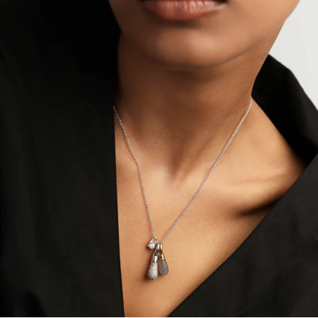 Colgante PdPaola Pavé Drop CO02-790-U