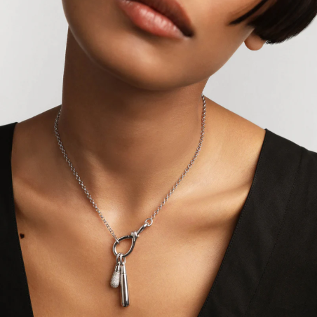 Colgante PdPaola Pavé Drop CO02-790-U