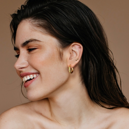 Pendientes Aro Plata primera ley "Juno"