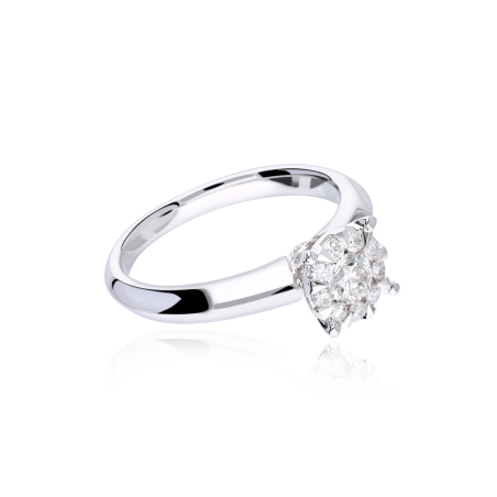 Anillo "Bompietro" Diamantes 0.55 cts