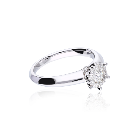 Anillo "Bevagna" Diamantes 0.40cts