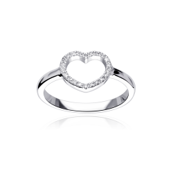 Anillo  Alessandr  a  Oro Blanco 18k y Diamantes 0 08 cts
