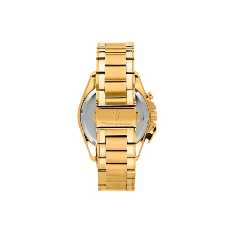 Reloj Maserati Traguardo acero dorado hombre R8873612058