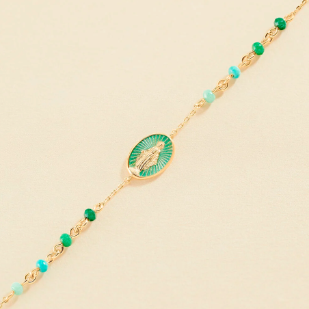 Tobillera Agatha Paris Verde 02480323-658-TU