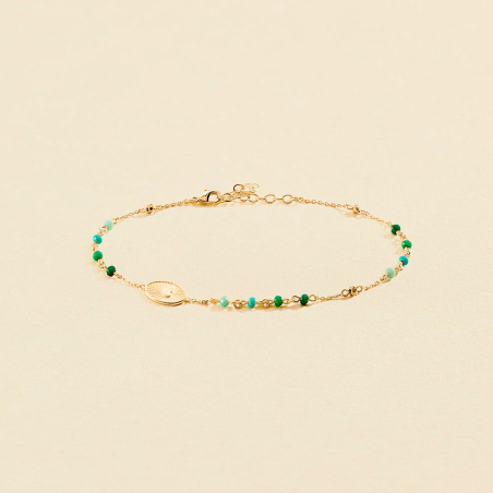 Tobillera Agatha Paris Verde 02480323-658-TU