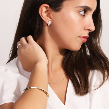 Pulsera rígida Oro 18k "Brandi"