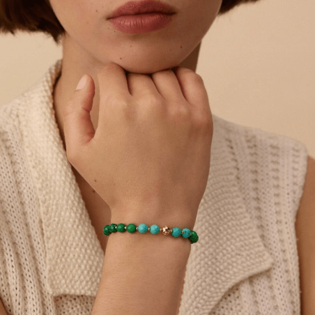 Pulsera Agatha Nightfall Verde 02480331-658-TU