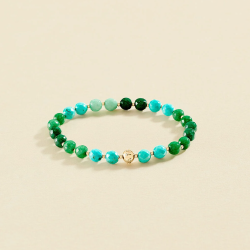 Pulsera Agatha Nightfall Verde 02480331-658-TU