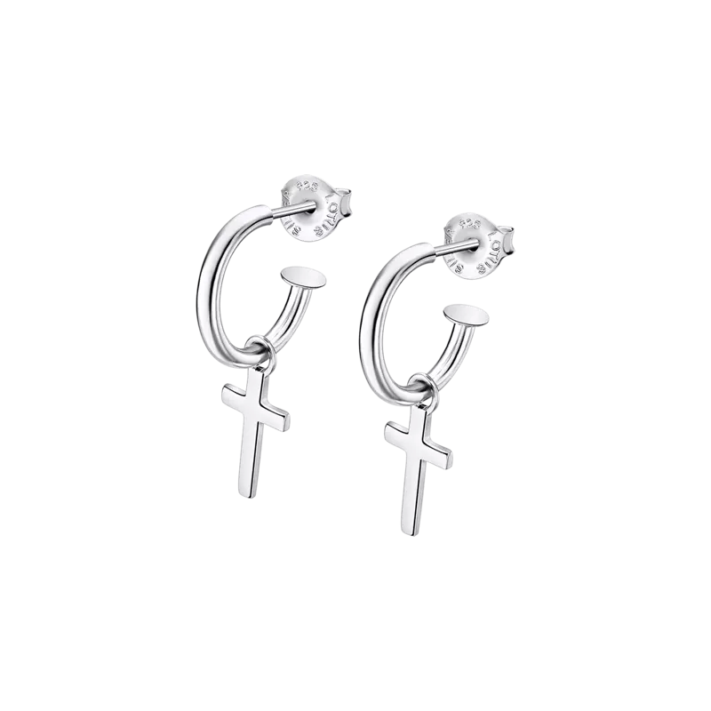 Pendientes Lotus Silver Cruz Trendy LP1223-4/5