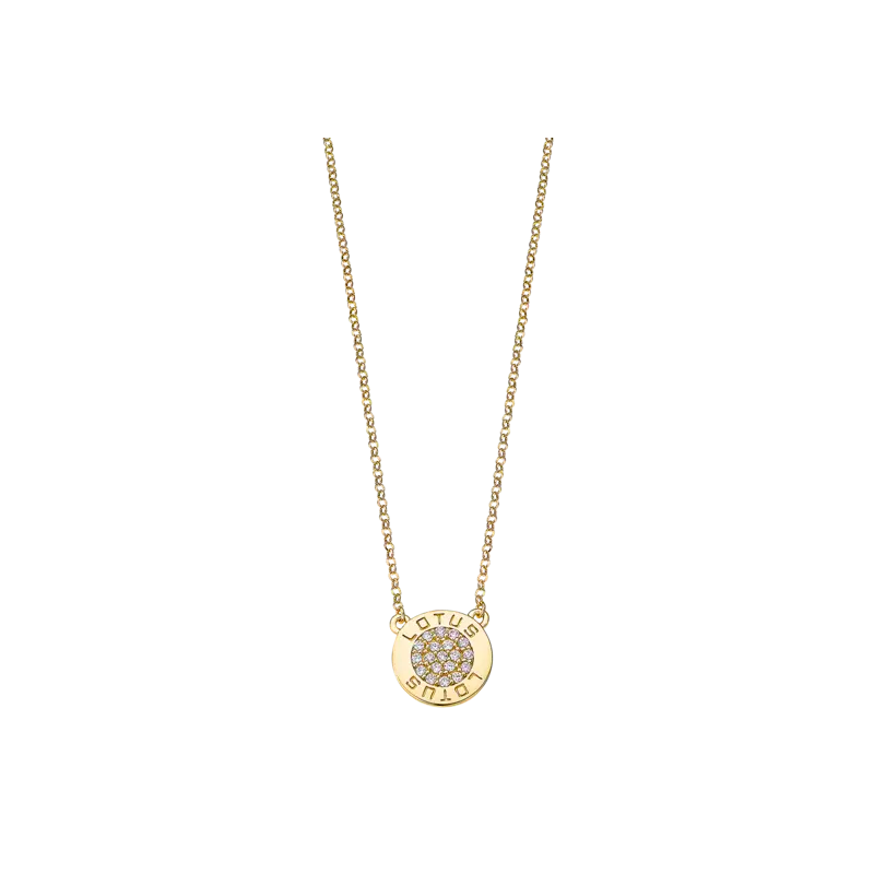 Collar Lotus Silver Trendy LP1252-1/2