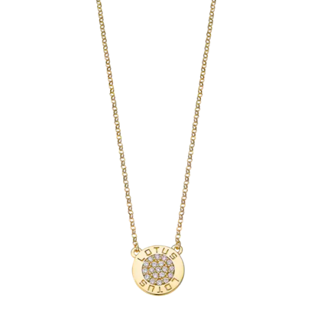 Collar Lotus Silver Trendy LP1252-1/2