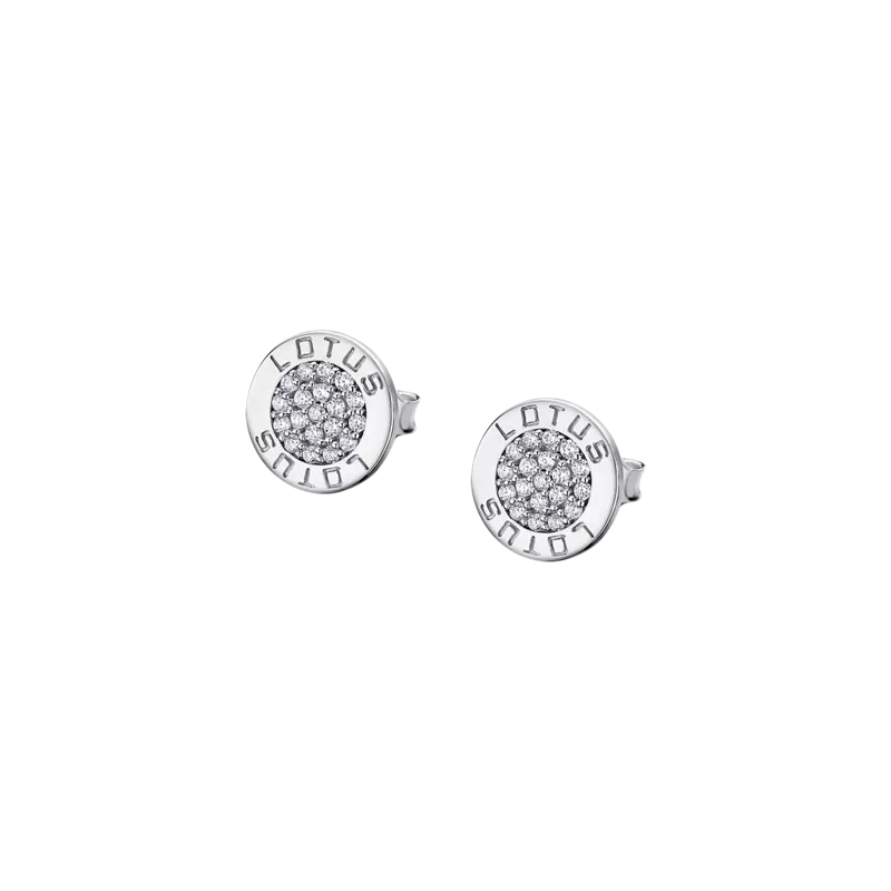 Pendientes Lotus Silver circonitas LP1252-4/1
