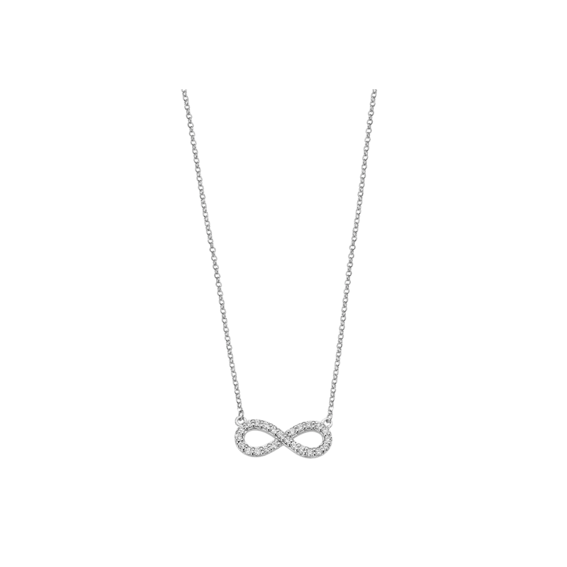 Collar Lotus Silver Infinito Trendy LP1253-1/1