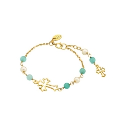 Pulsera Lotus Silver Cruz Infantil LP1262-2/3