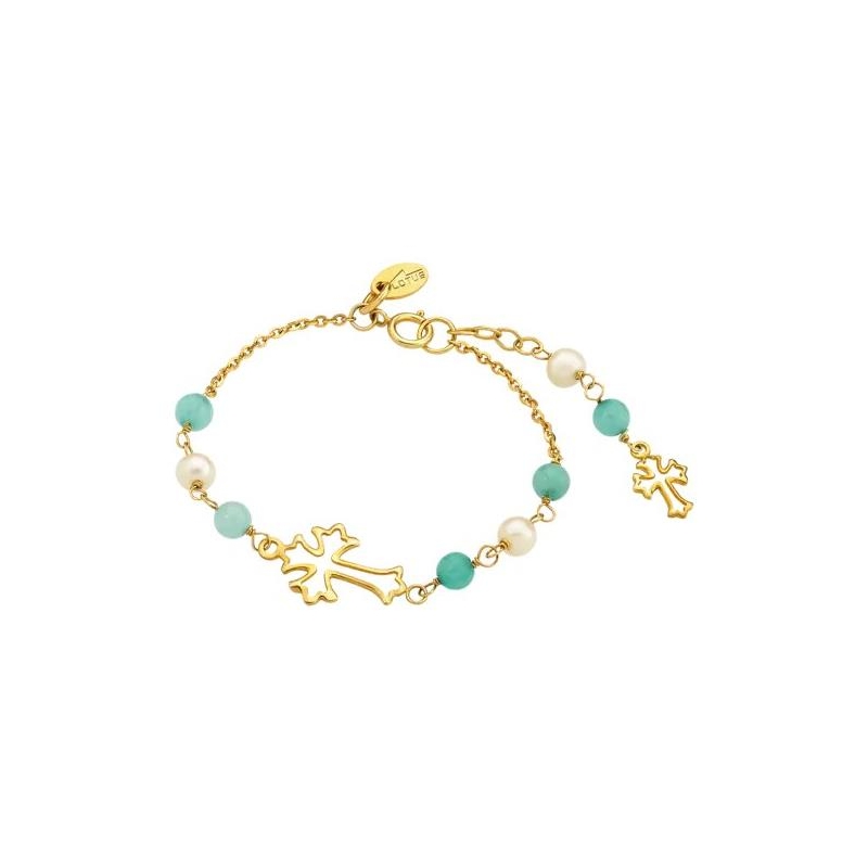 Pulsera Lotus Silver Cruz Infantil LP1262-2/3