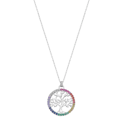 Collar Lotus Silver Árbol Vida LP1746-1/3