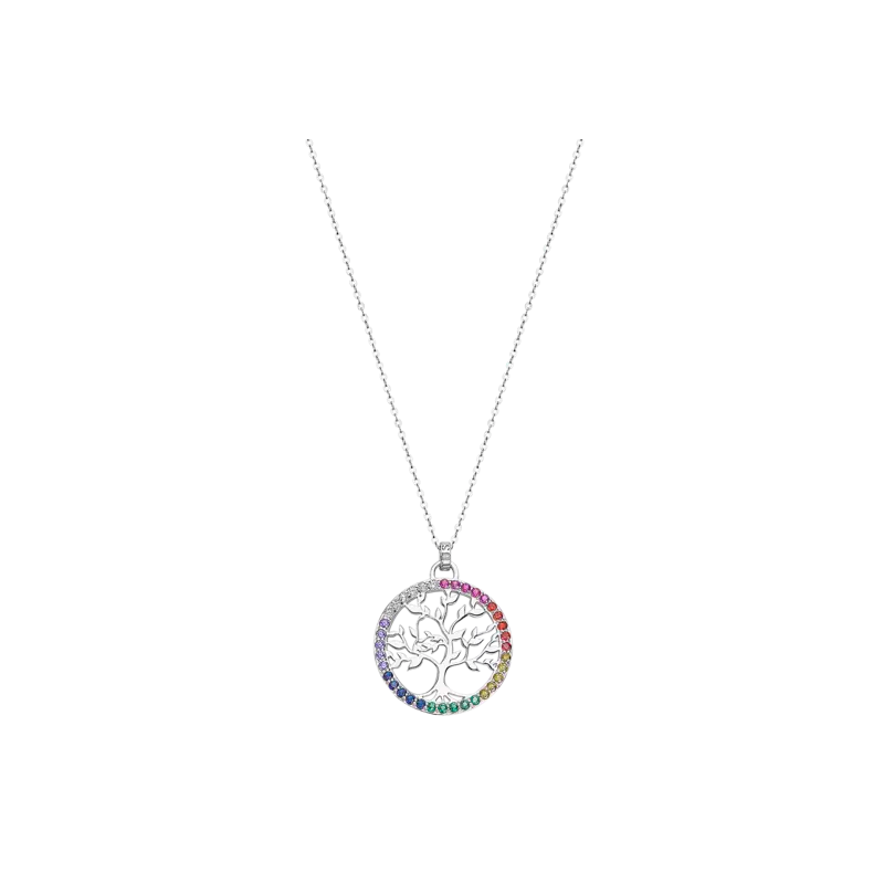 Collar Lotus Silver Árbol Vida LP1746-1/3