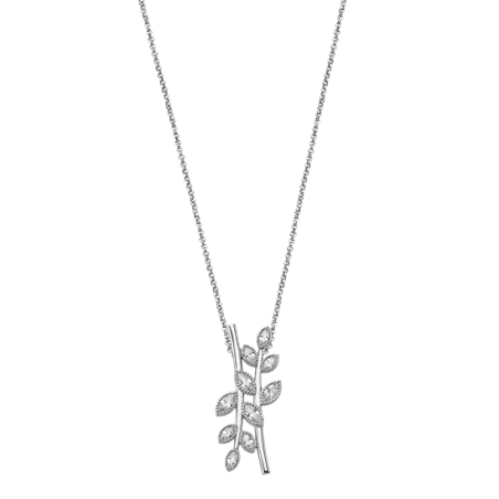 Collar Lotus Silver Pure Essential LP1783-1/1