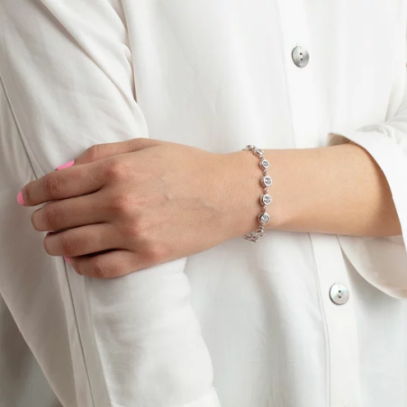 Pulsera Lotus Silver Pure Essential Hoja LP1787-2/1