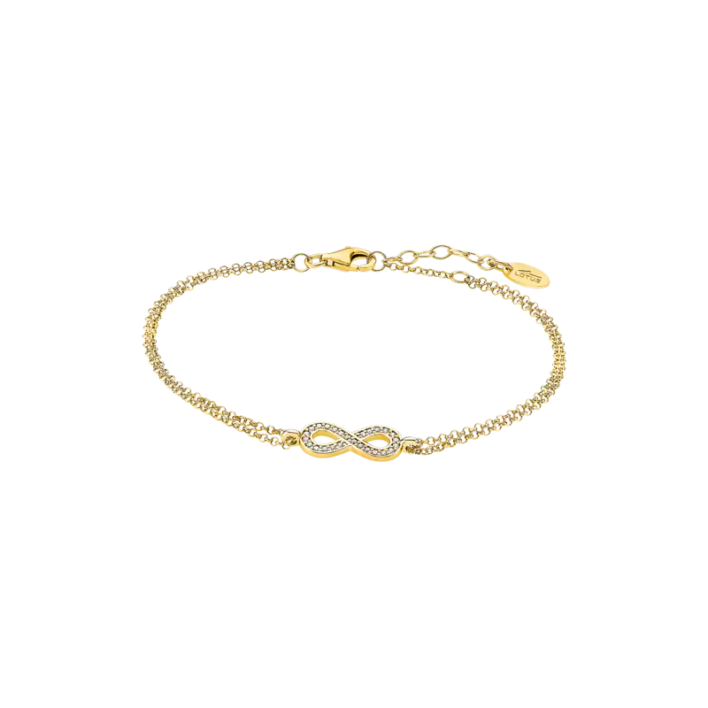 Pulsera Lotus Silver Infinito Trendy LP1859-2/3